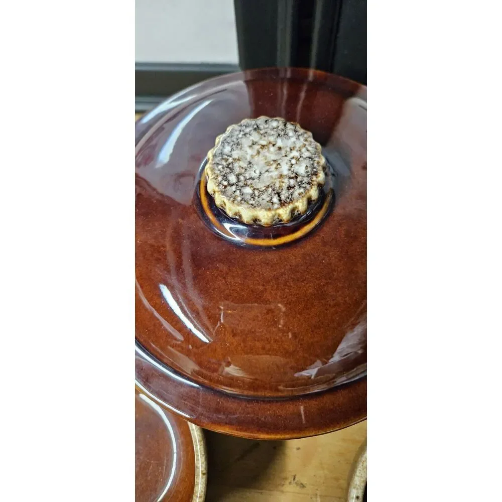 Hull‎ Pottery Oven Proof USA Brown 8.5